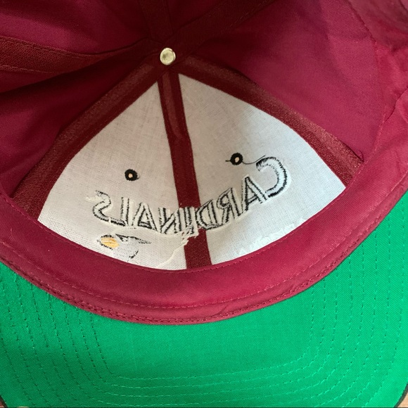Vintage 90s Eastport Snap Back NFL Football Arizona Cardinals Embroidered Cap - Picture 6 of 7